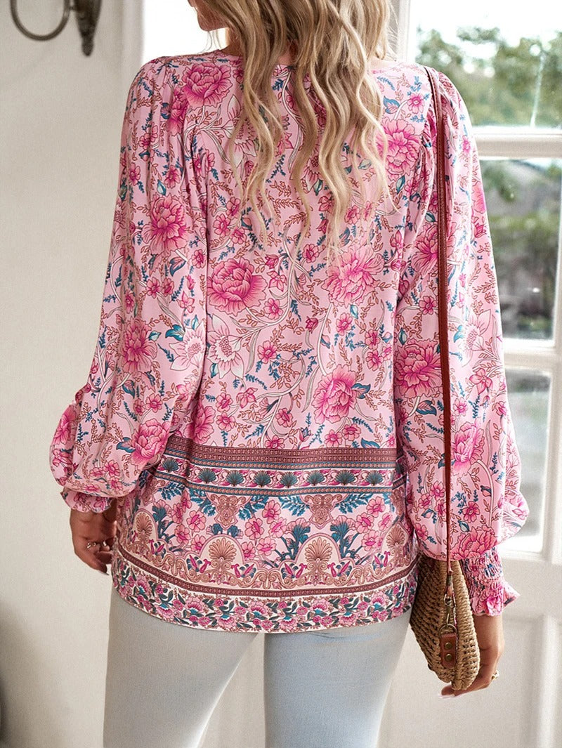 Arya | Bluzka Paysanne Boho Blossom