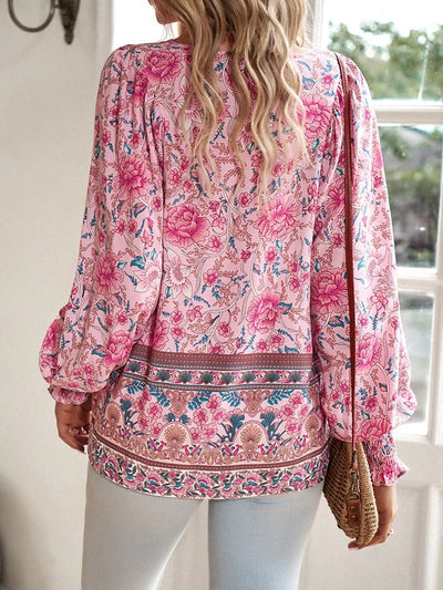 Arya | Bluzka Paysanne Boho Blossom