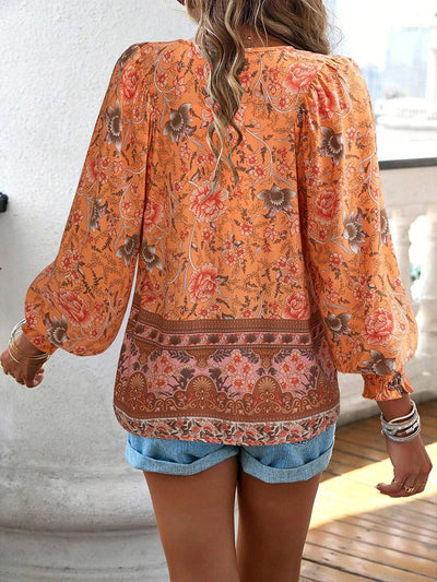 Arya | Bluzka Paysanne Boho Blossom